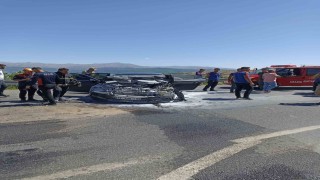 Adilcevaz Kaymakamı trafik kazası geçirdi