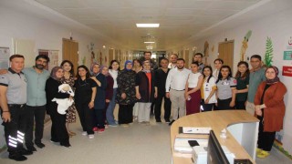 Afyonkarahisar Devlet Hastanesinde Pembe ve Mavi kod tatbikatı