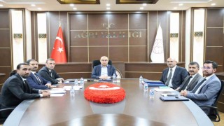 Ağrıda haftalık çalışma grubu toplantısı yapıldı