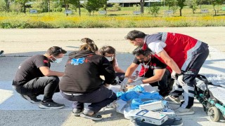 Ağrıda nöbet geçiren 4 yaşındaki çocuk için ambulans helikopter havalandı