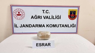 Ağrıda uyuşturucuyla yakalanan 2 şahıs gözaltına alındı