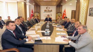 Ahlatta 1071 Ahlat-Malazgirt Zaferi kutlamaları hazırlık toplantısı