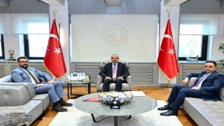 AK Partili Baybatur ve Akkal, Bakan Uraloğlu ile görüştü