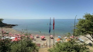 Akçakoca Kale Plajına mavi bayrak