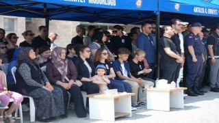 Akciğer kanseri nedeniyle hayatını kaybeden Başpolis Memuru, Antalyada törenle uğurlandı