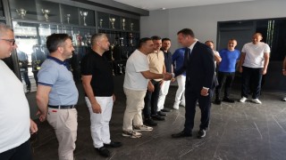 Alanya Kaymakamından Alanyaspora veda ziyareti