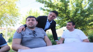 Aliağada protokol ve vatandaşlar bayramlaştı