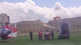 Ambulans helikopter Malatyada 2 hasta için havalandı