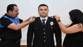 Antalya Emniyet Müdürlüğünde rütbe terfi töreni düzenlendi