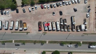 Antalyada sahte belgelerle tescil edilen 22 araç muhafaza altına alındı