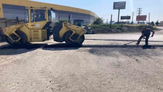 Asfalt ve yama çalışmaları hızlandı