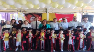 Aydın Devlet Hastanesi Kreşinde mezuniyet coşkusu
