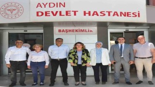 Aydın Devlet Hastanesinde bayramlaşma töreni düzenlendi