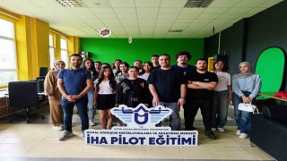 Aydında Ticari İHA Pilotları mezun oldu