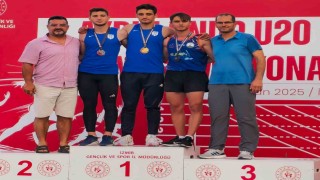 Aydınlı milli sporcular şampiyonaya damga vurdu