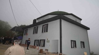 Bafrada Hazreti Ömer Camii dualarla açıldı