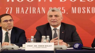 Bakan Bolat, Rusyada Türk işadamlarıyla bir araya geldi