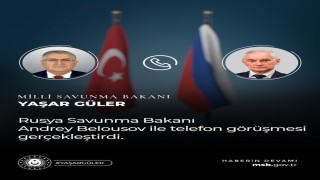 Bakan Güler, Rus mevkidaşı Belousov ile telefonda görüştü