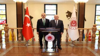 Bakan Güler, Ulaştırma ve Altyapı Bakanı Uraloğlu ile bir araya geldi