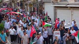 Bakan Işıkhan, Mardinde Gazzeye destek yürüyüşüne katıldı