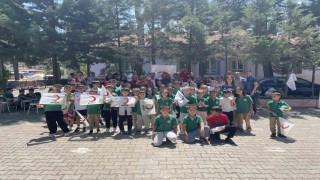 Baklanda ‘Kalpten Kalbe Kızılay etkinliği hem eğitti hem de eğlendirdi