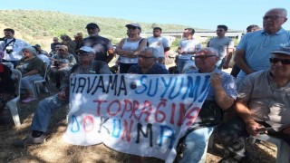 Balıkesirde mahalle halkının katı atık geri dönüşüm tesisi isyanı