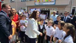 Bartında karne günü heyecanı