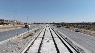 Başkan Altay: 11.1 kilometrelik Şehir Hastanesi-Yeni Sanayi Tramvay Hattının yüzde 30luk kısmını tamamladık