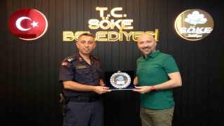 Başkan Arıkan, Jandarma Komutanı Mengiyi ağırladı