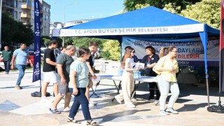 Başkan Çerçioğlu üniversite adaylarının yanında