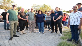 Başkan Çerçioğlu yangın bölgesinde