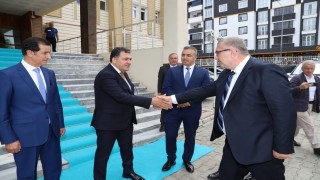 Başkan Demir, Gürcistan heyeti ile bir araya geldi