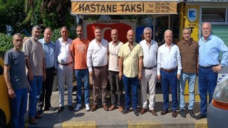 Başkan Erkan Özkana bayramda baklavalı börekli sürpriz