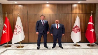 Başkan Hamamcı, yeni projeler için başkentte