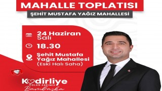 Başkan Olcar, Kadirli'de Mahalle Buluşmalarına Devam Ediyor