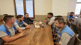 Başkan Özdoğan, bayram mesaisi yapan ekiplere teşekkür etti