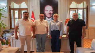 Başkan Subaşı, Burdur heyetini makamında ağırladı