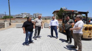 Başkan Tetik, ekiplerin çalışmasını yerinde inceledi