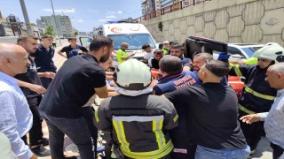 Batmanda kontrolden çıkan otomobil takla attı: 1 yaralı