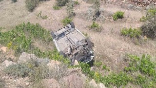 Batmanda otomobil şarampole yuvarlandı: 1 yaralı