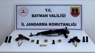 Batmanda uzun namlulu kaçak silah ile yakalanan şahıs tutuklandı