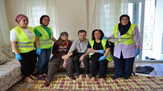 Bayram öncesi şehit annesini duygulandıran hizmet