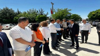 Besni Kaymakamı Ahmet Oğuz Aslan görevine başladı