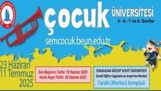 BEUNden 5-8. sınıf öğrencilerine yaz fırsatı; Çocuk Üniversitesi başlıyor