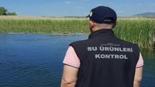 Beyşehir Gölünde denetimler av yasağının son günlerinde de sürdü