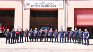 Bilecik Valisi Faik Oktay Sözerden bayram ziyaretleri