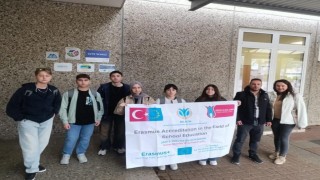 Bilecikli öğrenciler Almanyada Erasmus hareketliliği katıldı