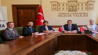Bilecikte Edebali Havzası projesi yeni yüzüne kavuşuyor