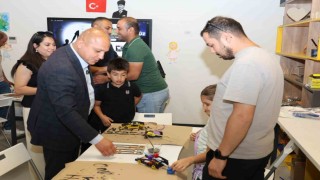 Bilim Merkezinde Babalar Gününe özel anlamlı etkinlik