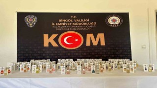 Bingölde 136 adet gümrük kaçağı parfüm ele geçirildi